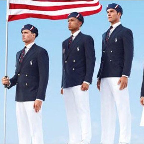 Ralph Lauren Navy Double-Breasted Blazer with Gold Buttons - Picture 3 of 15